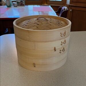 Natural Bamboo Steamer Basket